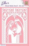Szablon PCV A6-030 Jezus Maryja dzieci±tko
