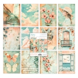 PEACHY BREEZE- zes papier�w Art Journal MT-ART-P08