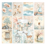 CALM & COZY- zeszy papierów Art Journal MT-ART-P07