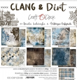 CLANG & DIRT - zestaw papierw 30x30cm