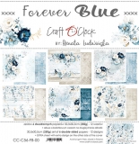FOREVER BLUE - zestaw papierów 30x30