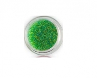 Mikrokulki barwione 0,6mm 4g w opakowaniu 7 zielon