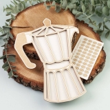 P13- Baza dekoracyjna, shaker Coffee break - Kawia