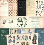 OldSchool - zestaw papierw 30x30