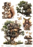 Papier ryowy 062 - Las steampunkowy 03