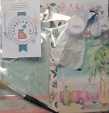 KIT nr 4 art journalowy- cykliczne spotkania scrap
