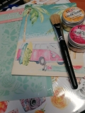 KIT nr 4 art journalowy- cykliczne spotkania scrap
