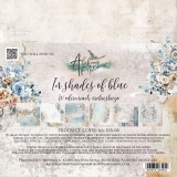 IN SHADES OF BLUE- zestaw papierw 20x20cm