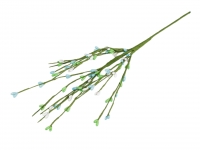 Ga��zka z p�kami bazie bia�o ziel nieb 40cm 1szt.