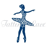 Wykrojnik Tattered Lace- Charm Ballerina