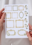 Spe�nione marzenia grafika ramki 3 papier A4
