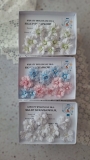 Kwiaty bawe�niane 3-5cm 10szt. BIA�E