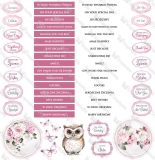 Lovely Day IN PINK- ZESTAW papier�w 30x30cm