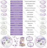 Lovely Day IN VIOLET- ok�adka papier 30x30cm