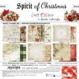 SPIRIT OF CHRISTMAS 20x20 zestaw papier�w BASIC