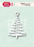 Wykrojniki- Christmas Tree Zig Zag Choinka zig zag
