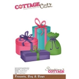 Wykrojnik Cottage Cutz Presents, Bag& Bows