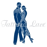 Wykrojnik Tattered Lace- Salsa Couple