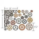 Wykrojnik- Bigz- Thinlits- Gearhead 22szt.