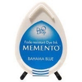 Tusz do stempli Memento Dew drops BAHAMA BLUE 16