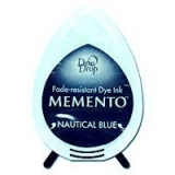 Tusz do stempli Memento Dew drops NAUTICAL BLUE 19