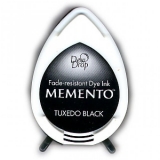 Tusz do stempli Memento Dew drops TUXED BLACK 34