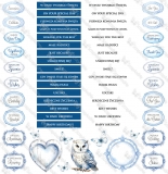 Lovely Day IN BLUE- zestaw papier�w 30x30 LDIB-11