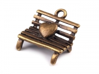 Zawieszka �aweczka SERCE 14x18 mm