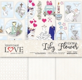 Lily Flower Extra- zestaw papierów 30x30cm