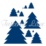 Wykrojnik Tattered Lace-Seasonal Card Shapes Trees