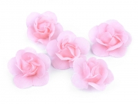Kwiat ra 2,8cm 3 rowy jasny 5szt. 400145