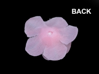 Kwiat ra 2,8cm 5 fiolet pastel 5szt. 400145