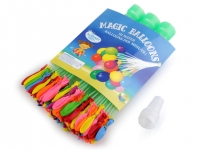 Magiczne kolorowe balony wodne + kocwka z gwinte