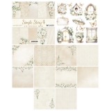 SIMPLE STORY 4- zestaw papierów 20x20cm
